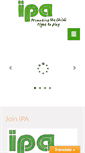 Mobile Screenshot of ipaworld.org