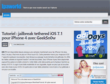 Tablet Screenshot of ipaworld.net